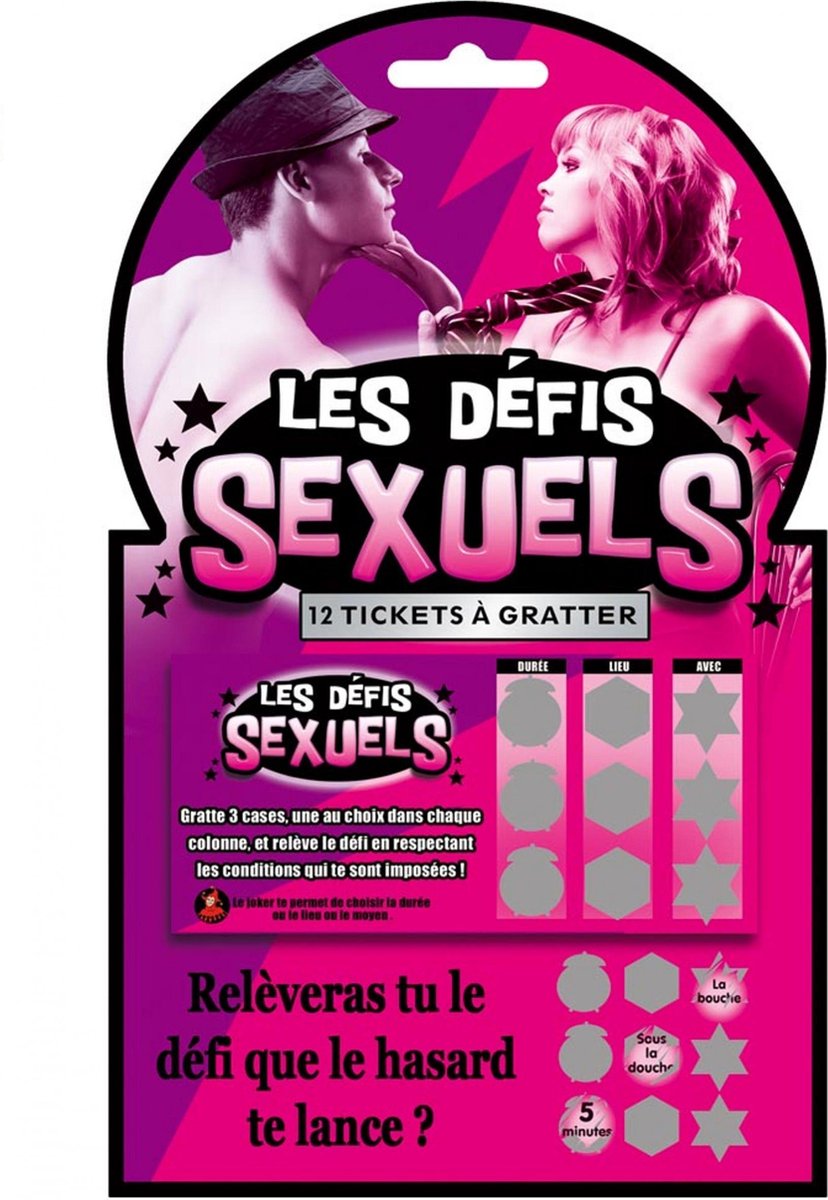 SUD TRADING - Les Défis Sexuels kras spel voor volwassenen - Accessoires > 18+